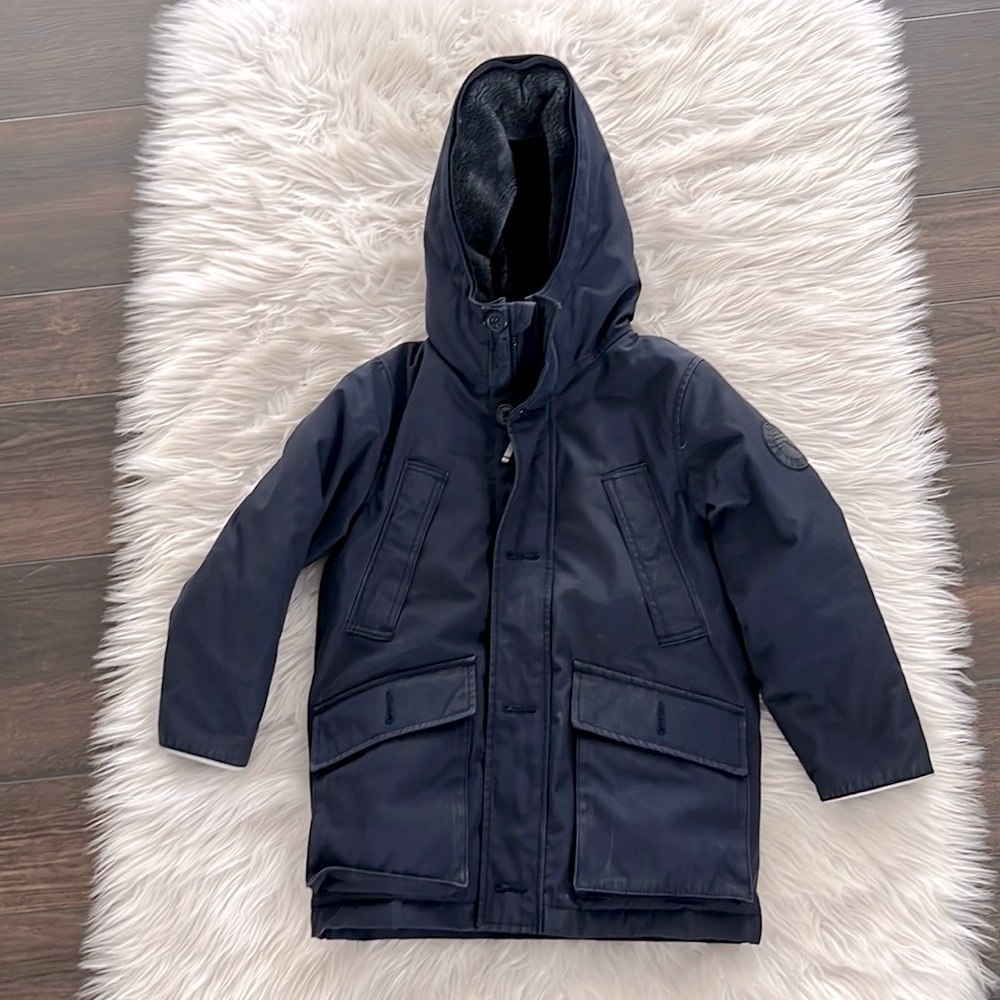 Boy’s GAP Kids Winter coat, Very warm, Navy, Excellent condition & Cute Sz Sm